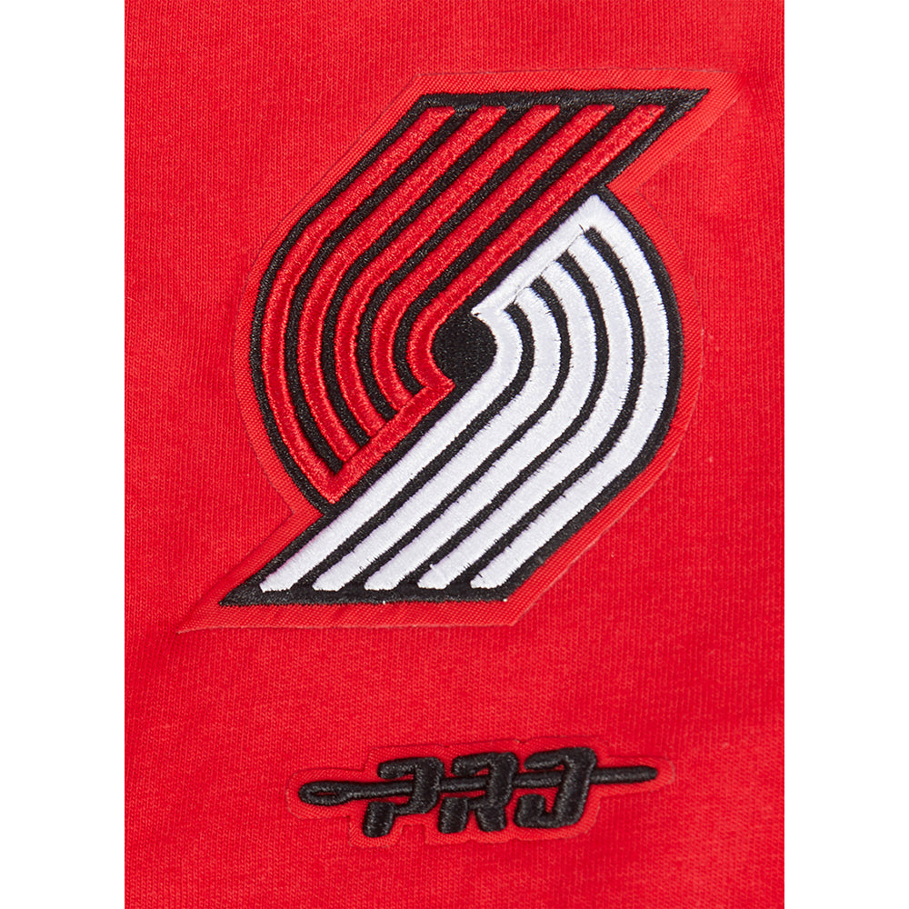 NBA PORTLAND TRAIL BLAZERS CLASSIC BIG BOY'S SJ TEE (RED)