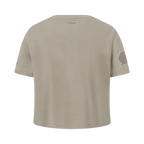 NBA PORTLAND TRAIL BLAZERS NEUTRAL T-SHIRT À MANCHES COURTES ET À COUPE CARRÉE POUR FILLE JUNIOR (TAUPE)