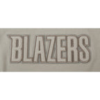NBA PORTLAND TRAIL BLAZERS NEUTRAL T-SHIRT À MANCHES COURTES ET À COUPE CARRÉE POUR FILLE JUNIOR (TAUPE)