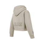 NBA PORTLAND TRAIL BLAZERS NEUTRAL CHANDAIL À CAPUCHON EN MOLLETON POUR FILLE JUNIOR (TAUPE)