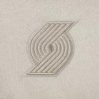 NBA PORTLAND TRAIL BLAZERS NEUTRAL CHANDAIL À CAPUCHON EN MOLLETON POUR FILLE JUNIOR (TAUPE)