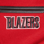 NBA PORTLAND TRAIL BLAZERS CLASSIC BLOUSON COLLÉGIAL EN LAINE POUR GARÇON ENFANT (ROUGE/NOIR)