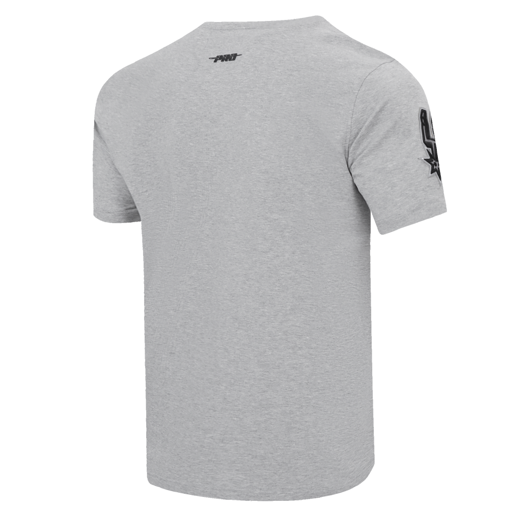 NBA SAN ANTONIO SPURS SCRIPT TAIL T-SHIRT POUR HOMME (GRIS CHINÉ)