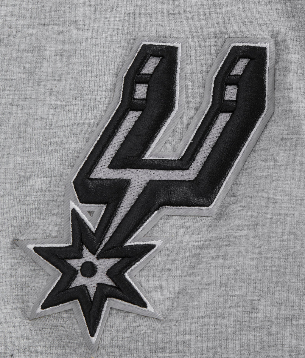 NBA SAN ANTONIO SPURS SCRIPT TAIL T-SHIRT POUR HOMME (GRIS CHINÉ)