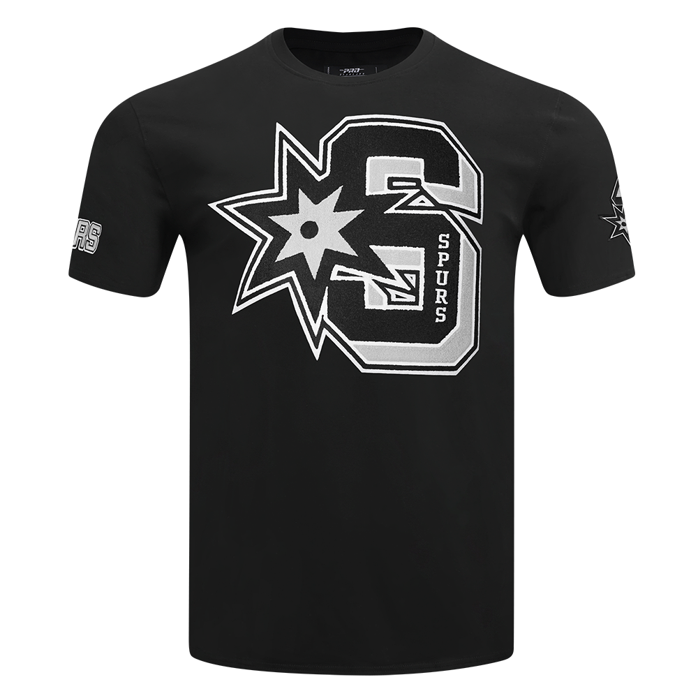NBA SAN ANTONIO SPURS MASHUP MEN'S TEE (BLACK)