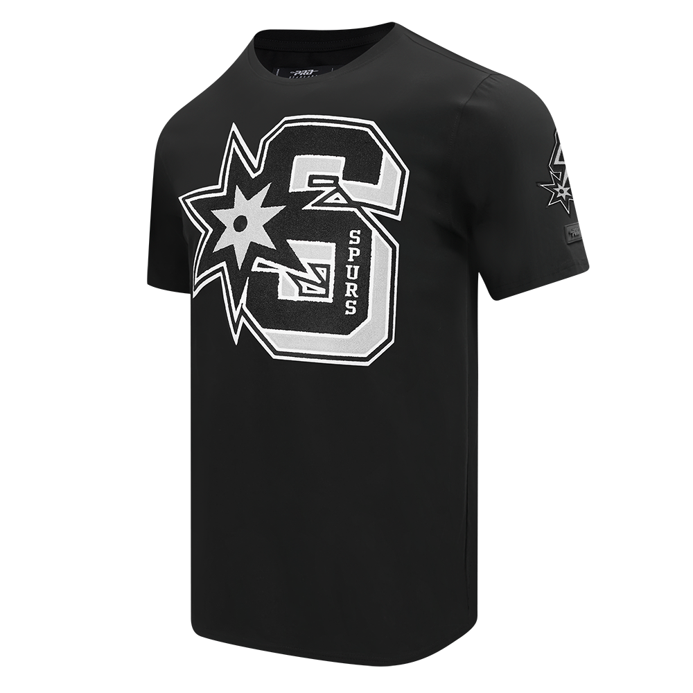NBA SAN ANTONIO SPURS MASHUP MEN'S TEE (BLACK)