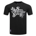 NBA SAN ANTONIO SPURS SOUVENIR MEN'S SJ TEE (BLACK)