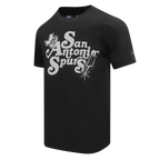 NBA SAN ANTONIO SPURS SOUVENIR MEN'S SJ TEE (BLACK)