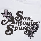 NBA SAN ANTONIO SPURS SOUVENIR T-SHIRT EN JERSEY SIMPLE POUR HOMME (BLANC)