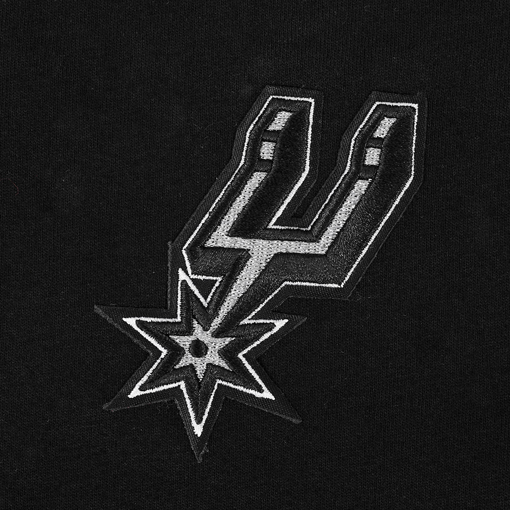 NBA SAN ANTONIO SPURS CLASSIC ICON MEN'S SHIRT (BLACK)