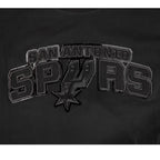 NBA SAN ANTONIO SPURS TRIPLE BLACK CHEMISE POUR HOMME (NOIR)