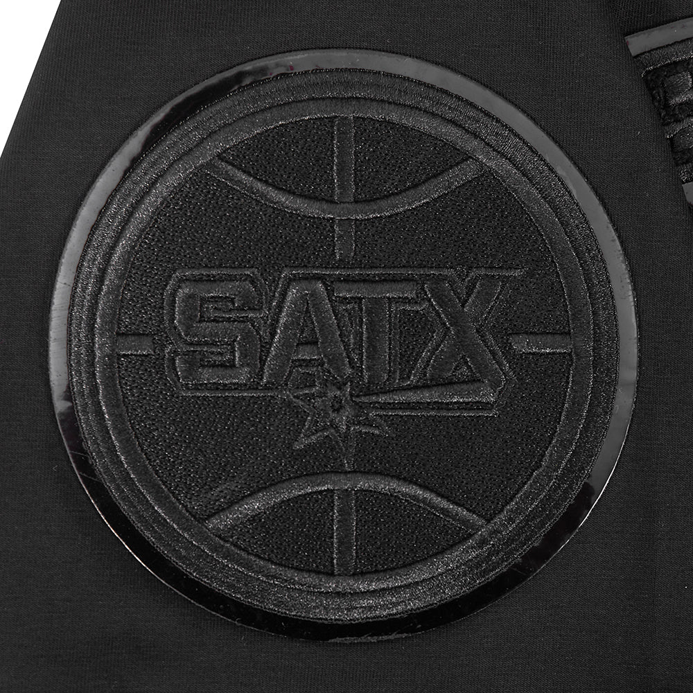 NBA SAN ANTONIO SPURS TRIPLE BLACK CHEMISE POUR HOMME (NOIR)