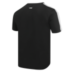 NBA SAN ANTONIO SPURS RETRO CLASSIC MEN'S STRIPED TEE (BLACK/GRAY)