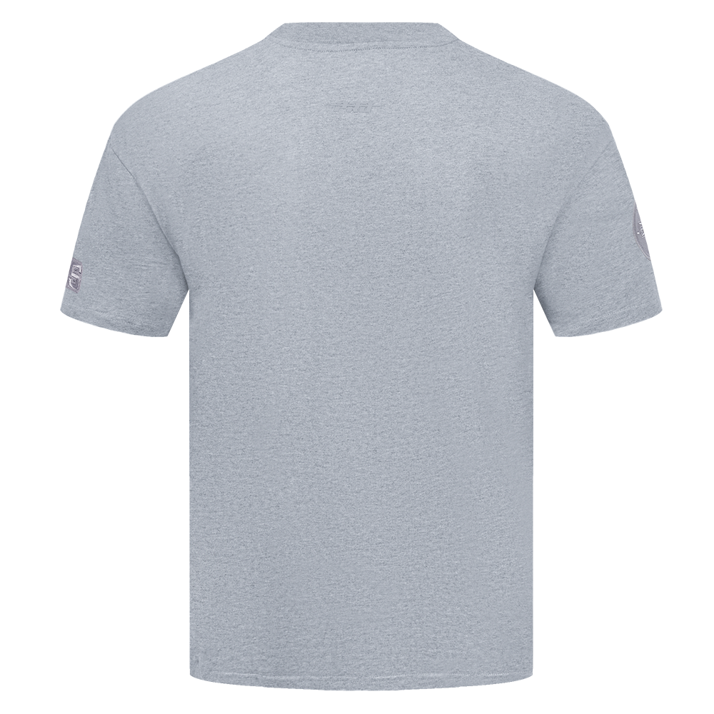 NBA SAN ANTONIO SPURS NEUTRAL MEN'S DROP SHOULDER TEE (DARK HEATHER GRAY)