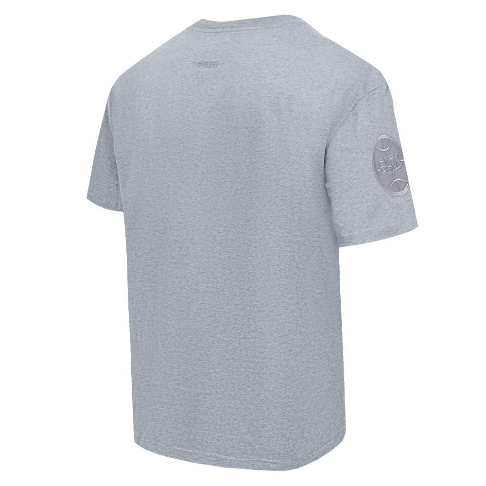 NBA SAN ANTONIO SPURS NEUTRAL MEN'S DROP SHOULDER TEE (DARK HEATHER GRAY)