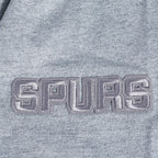 NBA SAN ANTONIO SPURS NEUTRAL MEN'S DROP SHOULDER TEE (DARK HEATHER GRAY)