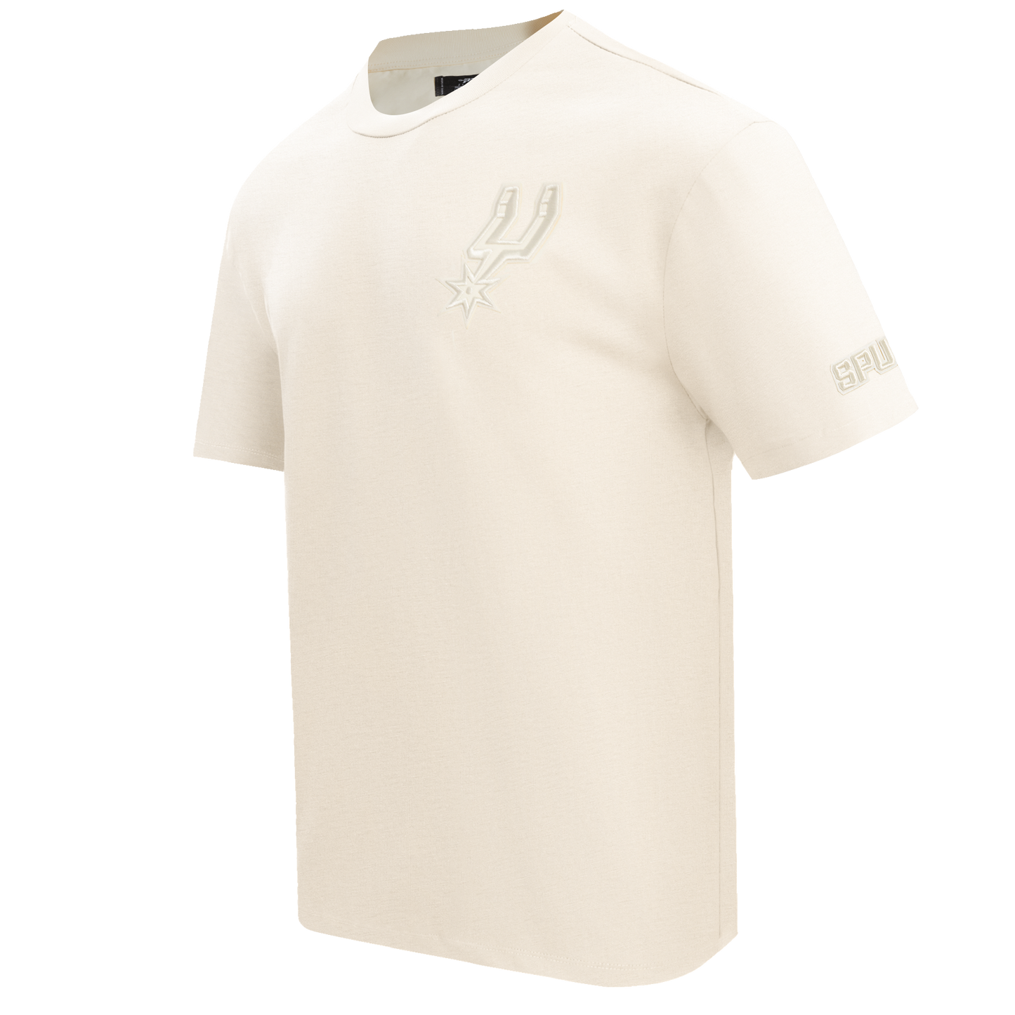 NBA  SAN ANTONIO SPURS NEUTRAL MEN'S DROP SHOULDER TEE (GSHELL)