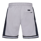NBA SAN ANTONIO SPURS SCRIPT TAIL MEN'S DOUBLE KNIT 2.0 SHORT (GRAY/BLACK)