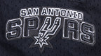 NBA SAN ANTONIO SPURS SCRIPT TAIL MEN'S DOUBLE KNIT 2.0 SHORT (GRAY/BLACK)