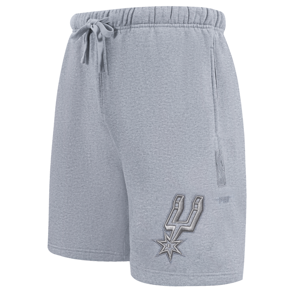 NBA SAN ANTONIO SPURS NEUTRAL SHORT POUR HOMME (GRIS CHINÉ FONCÉ)
