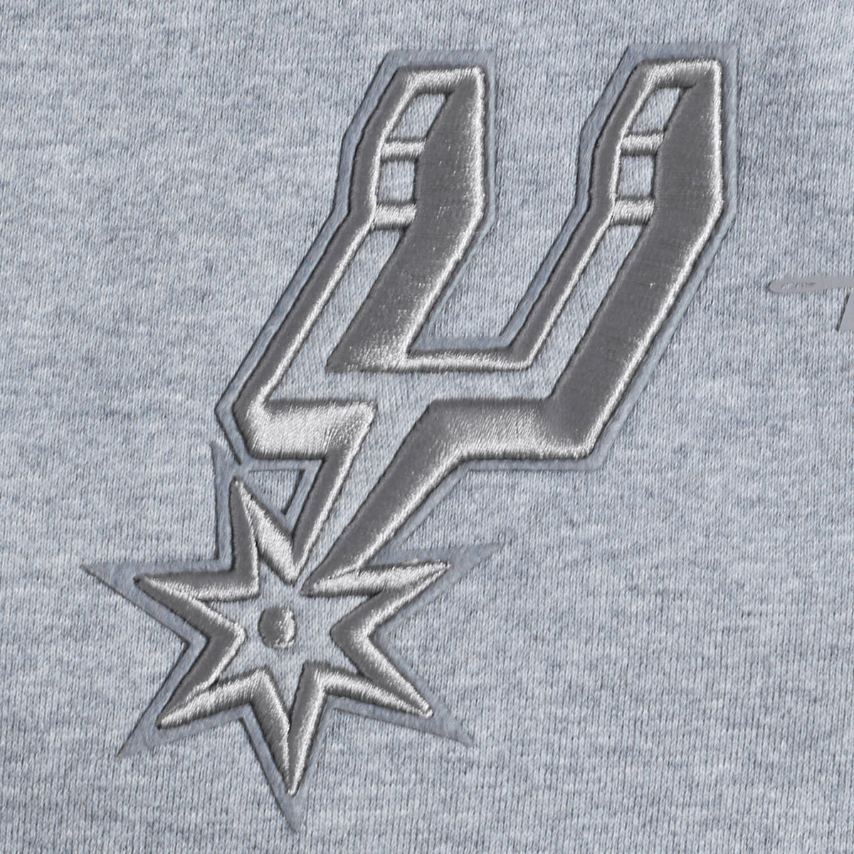 NBA SAN ANTONIO SPURS NEUTRAL SHORT POUR HOMME (GRIS CHINÉ FONCÉ)