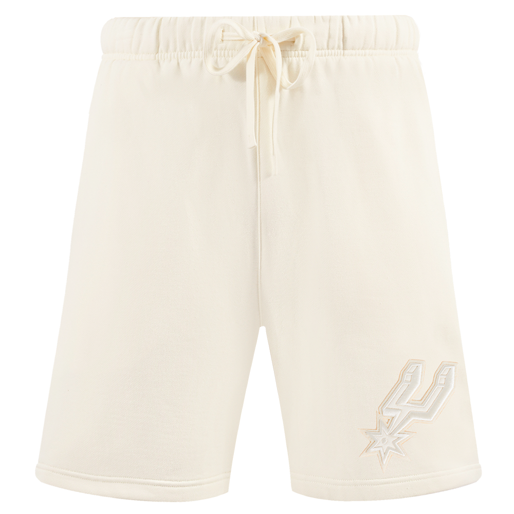 NBA SAN ANTONIO SPURS NEUTRAL MEN'S SHORT (EGGSHELL)
