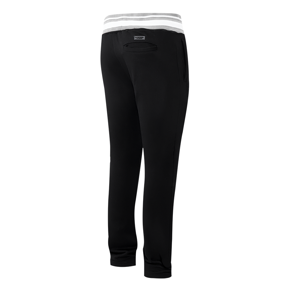 NBA SAN ANTONIO SPURS RETRO CLASSIC MEN'S SWEATPANT (BLACK/GRAY)