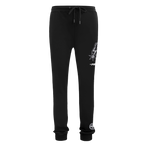NBA SAN ANTONIO SPURS CLASSIC PANTALON JOGGER EN MAILLE DOUBLE ET CHENILLE POUR HOMME (NOIR)