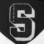 NBA SAN ANTONIO SPURS MASHUP MEN'S RIB PULLOVER HOODIE (BLACK/GRAY)