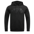 NBA SAN ANTONIO SPURS TRIPLE BLACK CHANDAIL À CAPUCHON À LOGO POUR HOMME (TRIPLE NOIR HOMME)