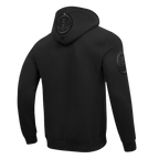 NBA SAN ANTONIO SPURS TRIPLE BLACK CHANDAIL À CAPUCHON À LOGO POUR HOMME (TRIPLE NOIR HOMME)