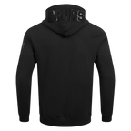 NBA SAN ANTONIO SPURS CLASSIC MEN'S CHENILLE 3BK DK PO HOODIE (TRIPLE BLACK)