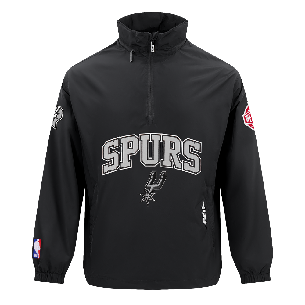 NBA SAN ANTONIO SPURS MEN'S JACKET (BLACK)