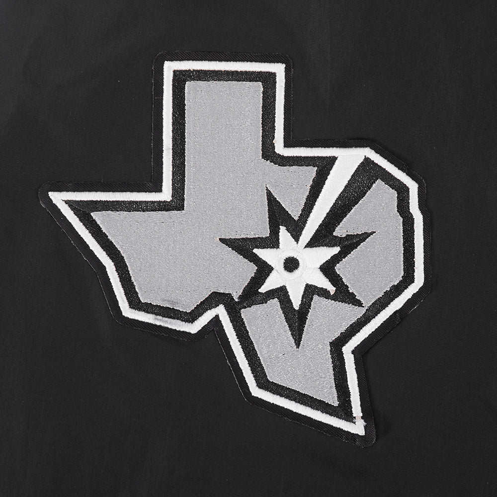 NBA SAN ANTONIO SPURS MEN'S JACKET (BLACK)