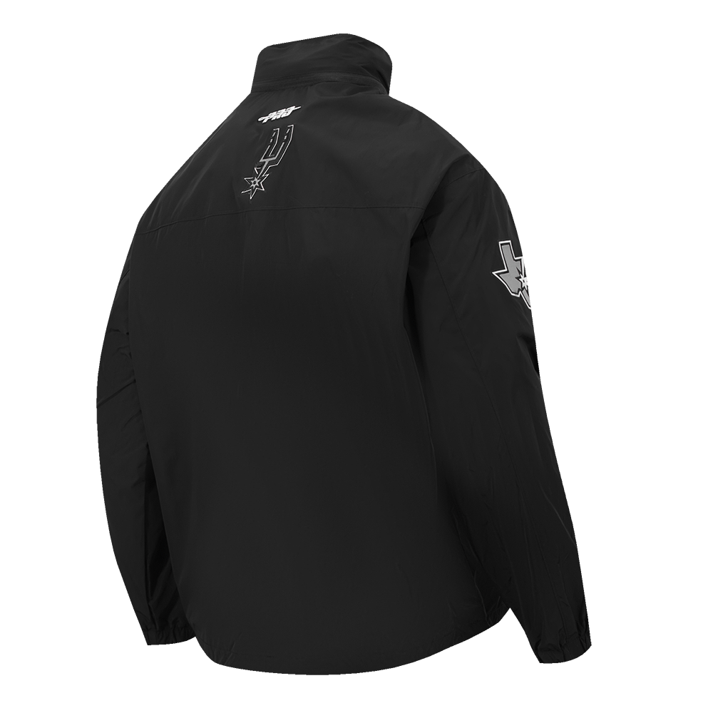 NBA SAN ANTONIO SPURS MEN'S JACKET (BLACK)