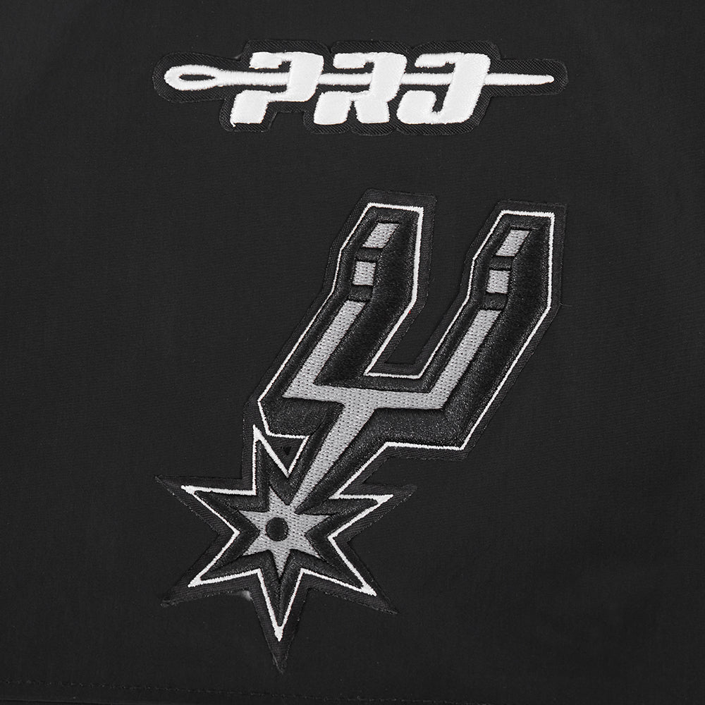 NBA SAN ANTONIO SPURS MEN'S JACKET (BLACK)