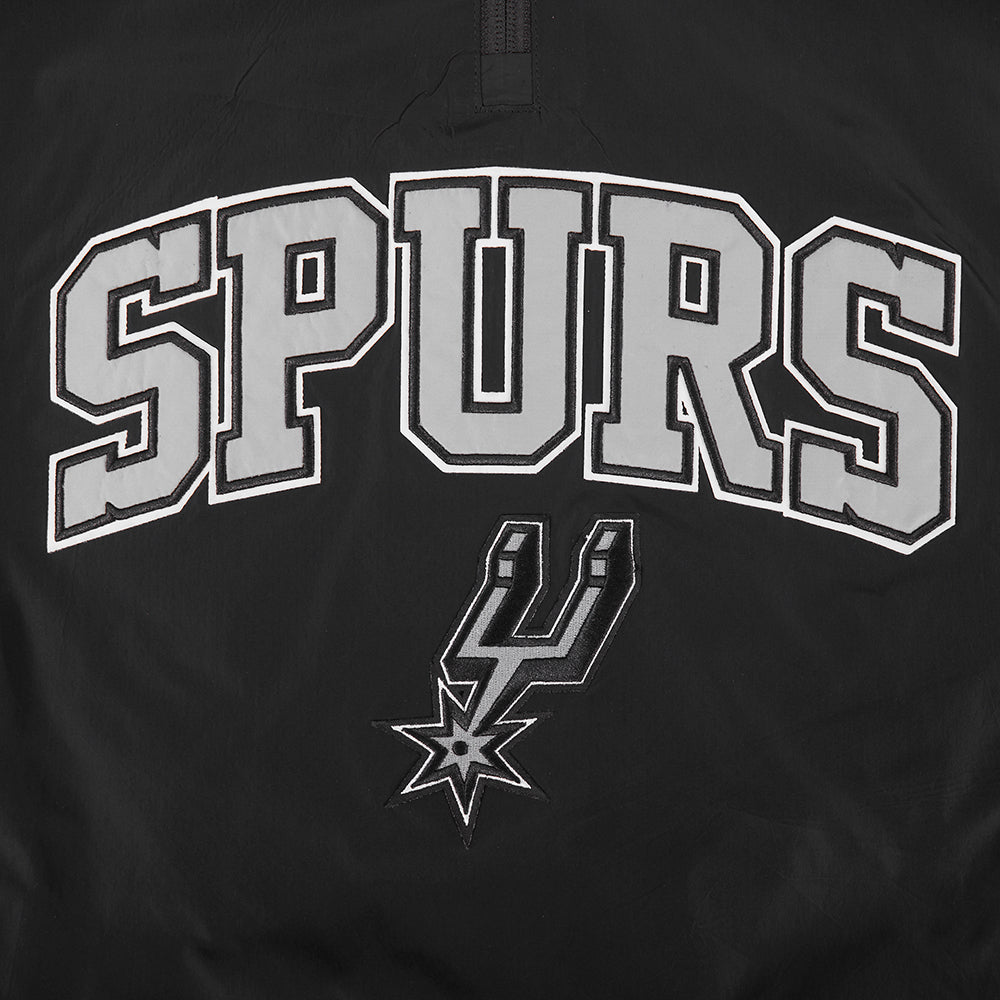 NBA SAN ANTONIO SPURS MEN'S JACKET (BLACK)