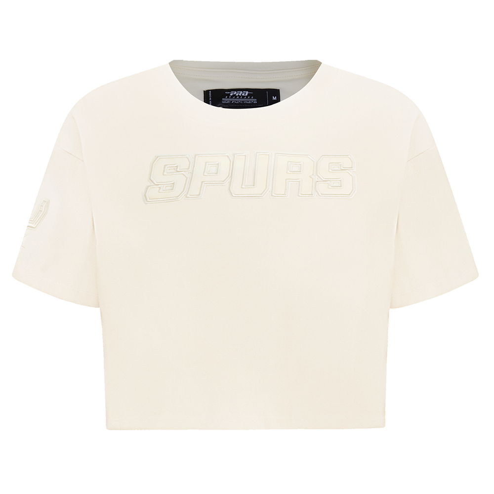 NBA SAN ANTONIO SPURS NEUTRAL T-SHIRT À COUPE CARRÉE POUR FEMME (COQUILLE D'ŒUF)