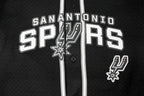 NBA SAN ANTONIO SPURS CLASSIC CHEMISE BOUTONNÉE EN FILET POUR GARÇON JUNIOR (NOIR/GRIS)