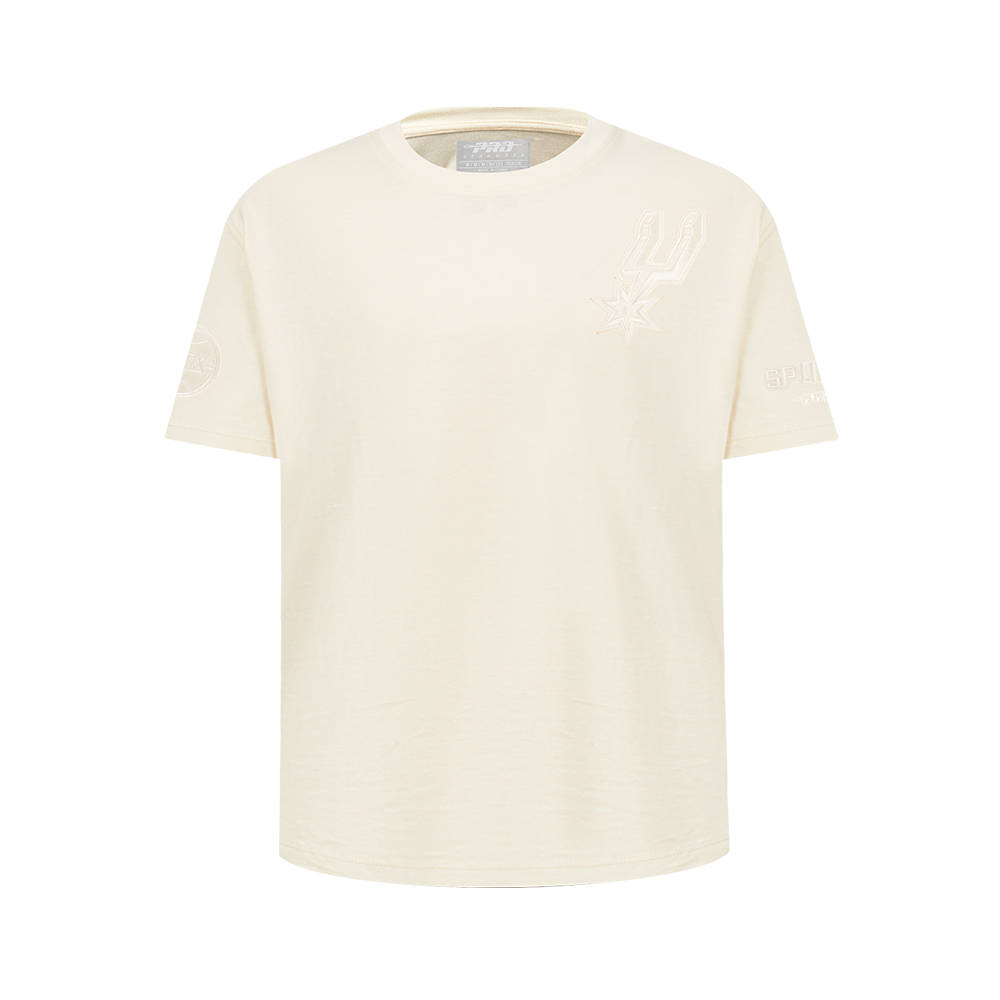 NBA SAN ANTONIO SPURS NEUTRAL T-SHIRT À MANCHES COURTES POUR GARÇON JUNIOR (COQUILLE D'ŒUF)