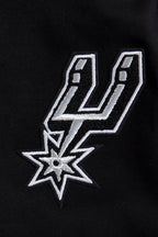 NBA SAN ANTONIO SPURS CLASSIC BIG BOY'S FLEECE PULLOVER HOODIE (BLACK)