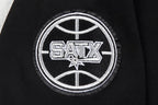 NBA SAN ANTONIO SPURS CLASSIC BIG BOY'S FLEECE PULLOVER HOODIE (BLACK)