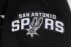 NBA SAN ANTONIO SPURS CLASSIC BIG BOY'S FLEECE PULLOVER HOODIE (BLACK)
