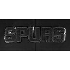 NBA SAN ANTONIO SPURS TRIPLE BLACK BIG BOY'S FLC PO HOODIE (BLACK)