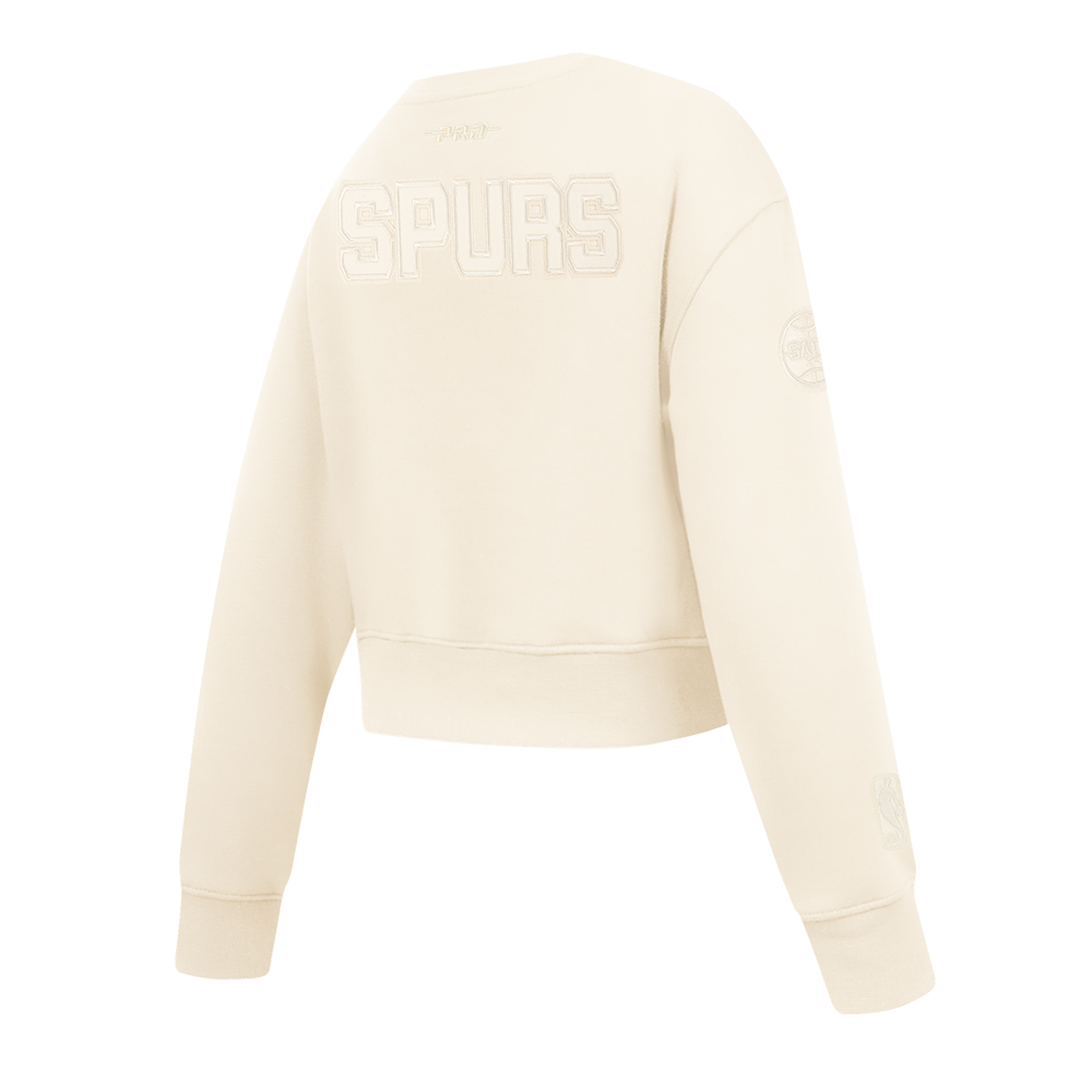 NBA SAN ANTONIO SPURS NEUTRAL CHANDAIL À COL ROND EN MOLLETON POUR FILLE JUNIOR (COQUILLE D'ŒUF)