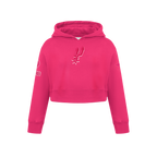 NBA SAN ANTONIO SPURS TRIPLE PINK BIG GIRL'S FLC PO HOODIE (BEETROOT PURPLE)