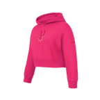 NBA SAN ANTONIO SPURS TRIPLE PINK BIG GIRL'S FLC PO HOODIE (BEETROOT PURPLE)