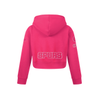 NBA SAN ANTONIO SPURS TRIPLE PINK BIG GIRL'S FLC PO HOODIE (BEETROOT PURPLE)