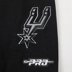 NBA SAN ANTONIO SPURS RETRO CLASSIC BIG GIRL'S LEGGING (BLACK)
