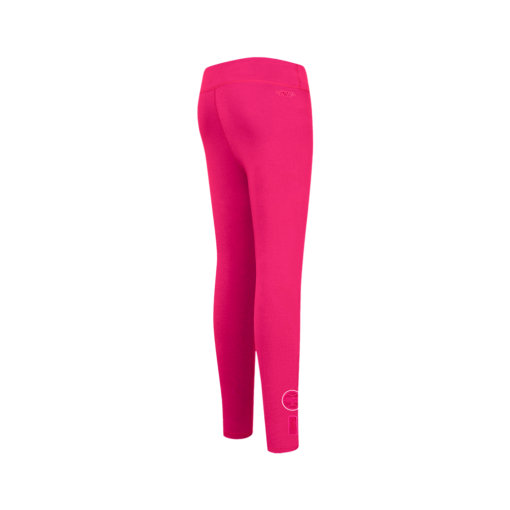 NBA SAN ANTONIO SPURS TRIPLE PINK BIG GIRL'S LEGGING (BEETROOT PURPLE)